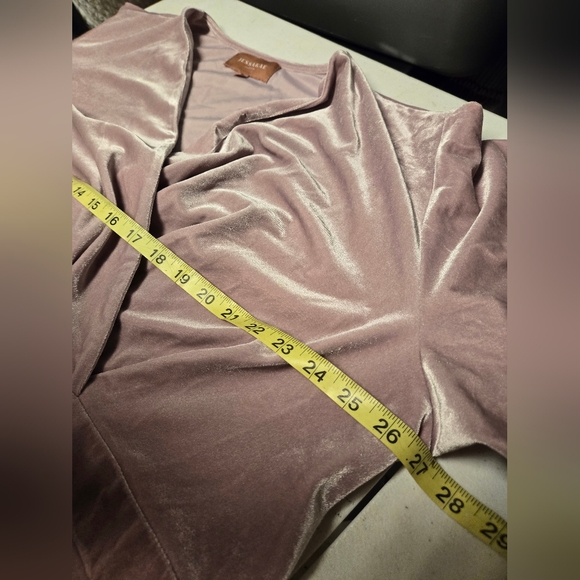 Jessakae dusty pink velvet dress size 3XL - Picture 7 of 7